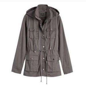 Market & spruce Chaplin hooded cargo jacket